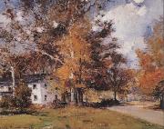 Oliver Dennett Grover Autumn Afternoon USA oil painting artist